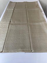 Pure desi tussar silk saree with embroidery - MTSS659(1) Chiku