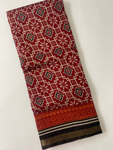 Semi chanderi saree  MCSC663