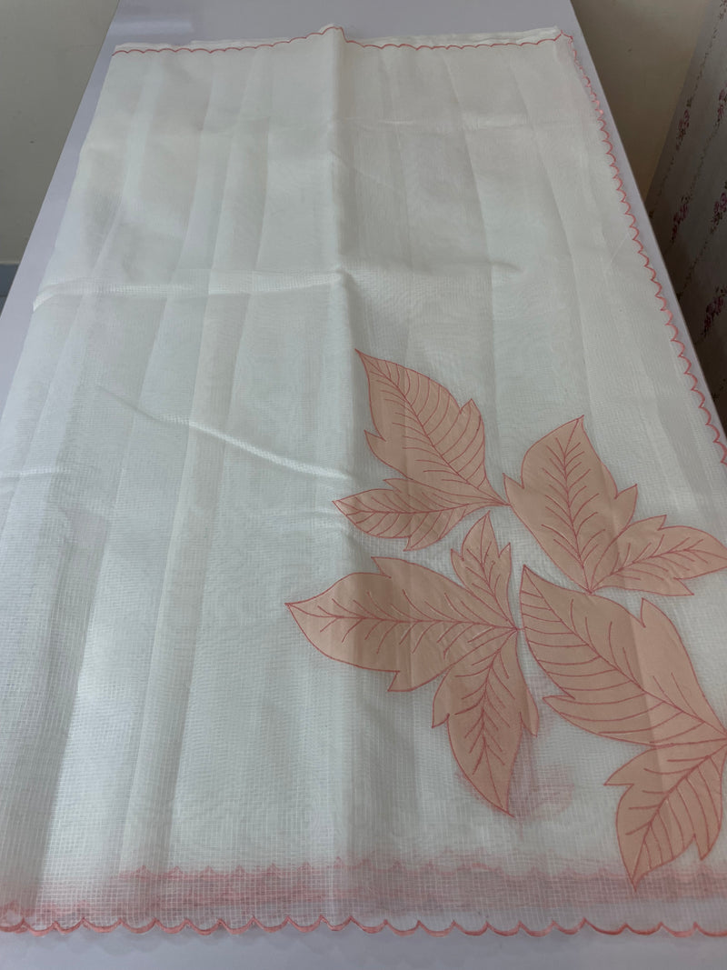 NetKota Applique work saree  MSH138