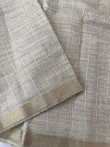 Jamdani silk Cotton Saree with thread work  MSJ795