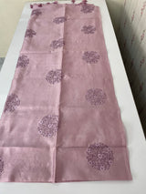 Butter silk saree with embroidery MTS569