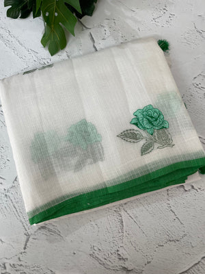 Soft Netkota saree with embroidery MSH283