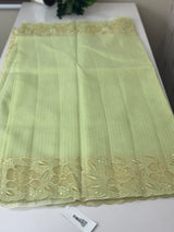 Soft kota silk saree with applique work MS85432