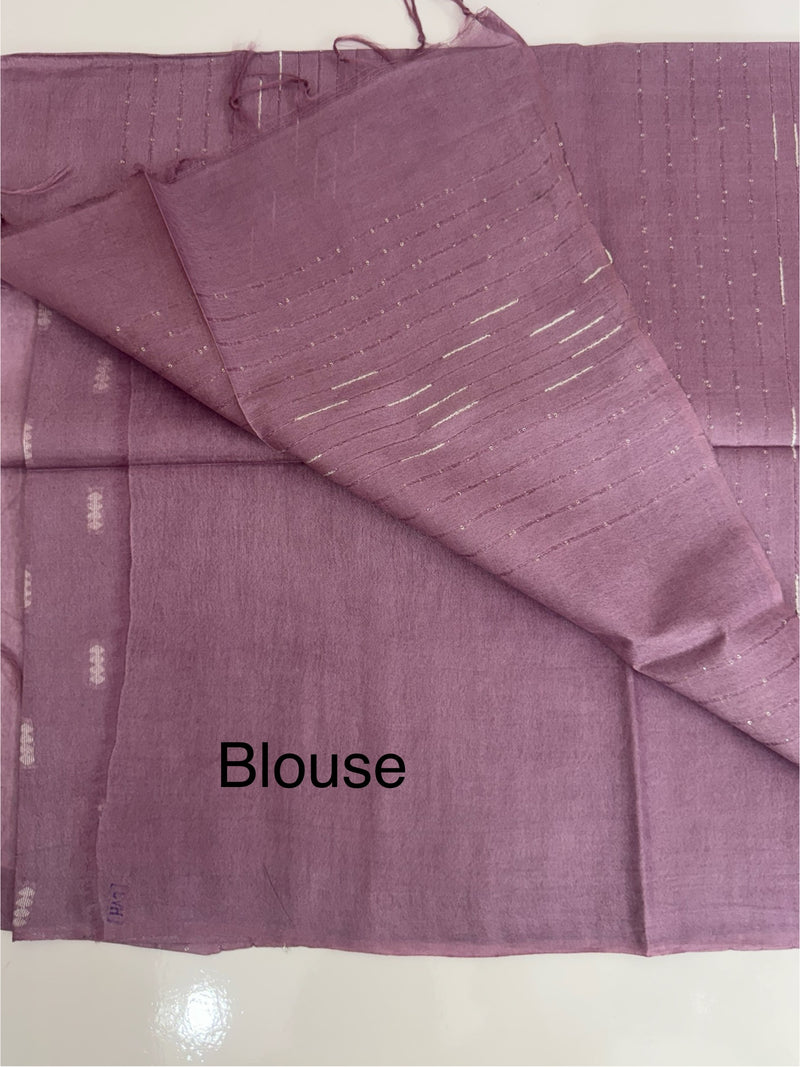 Semi tussar saree MS871