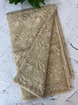 Embroidered Designer Tissue silk saree MTSS68 (1)