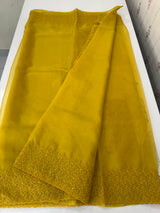 Soft Organza saree with embroidery borders - MSH299