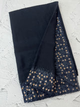 Organza saree with embroidery borders - MSH907