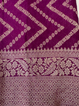 Semi Banarasi Georgette saree MKGS721 Vadamalli