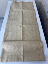 Blended tussar saree with cutwork - MSHK678 Cream (2)