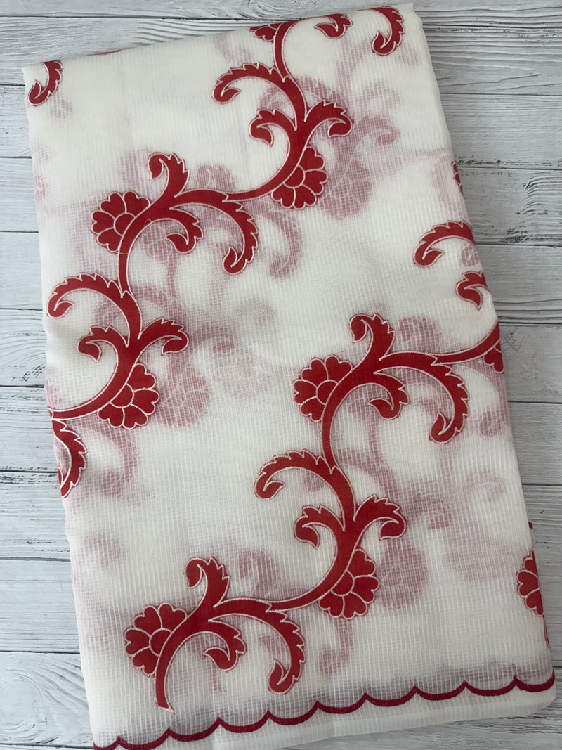 NetKota Applique work saree  MSH198