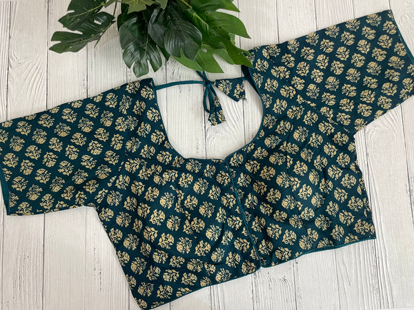 Padded Readymade Blouse (Size upto 40)- MSBL