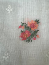 Silky kota embroidery saree MSK654