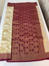 Semi banarasi Georgette saree - MSB8976