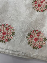 Phulkari NetKota Embroidery saree - MS6006