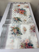 Digital printed semi Linen Saree MLS615- 20