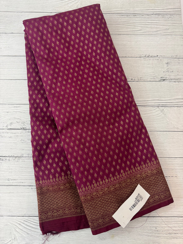 Banarasi viscose Georgette saree MKGS611