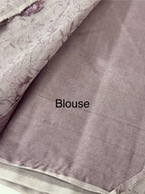 Supernet embriodery saree MS7854- Mauve