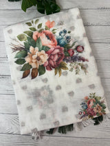 Digital printed semi Linen Saree MLS615- 18