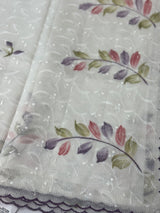 NetkKota sarees with handpainting and embroidery MS7833