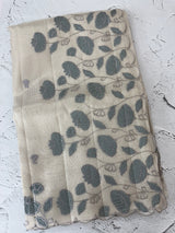 Tissue silk saree with applique work  MSH105