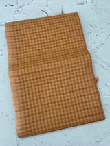 Semi silk saree with check weaving MSS8923