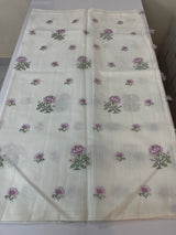 Silky kota embroidery saree MSK654