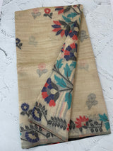 Jamdani silk Cotton Saree with thread work  MSJ787