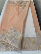 Soft Turkish Organza saree MSOS103 (12) PastelPeach