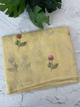 Silky kota embroidery saree MSK4333