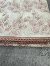 Kota cotton embriodery saree MS1490