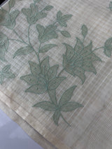 Soft Kota Jute Linen saree MS49844