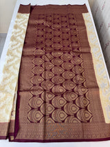 Semi banarasi Georgette saree - MSB8976