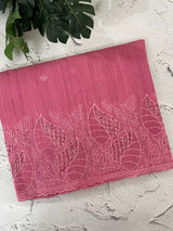 Blended matka Tussar silk saree with cutwork MS4856