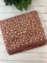 Supernet embriodery saree SSPNHRS