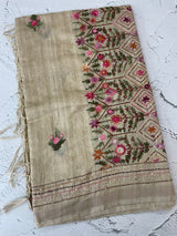 Handworked Blended tussar silk saree MS90543 (17)