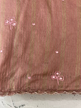 Fancy Chanderi silk saree with blouse MFC217