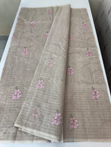 Netkota embriodery saree MS1495 PastelMauve