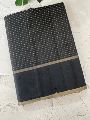 Tussar mix Semi silk saree with small zari weaving MSS8925
