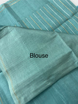 Semi silk saree with zari weaving  MSG6161 LightBlue