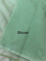 Soft Kota Chanderi saree with applique work MSH223