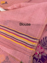 Jamdani silk Cotton Saree with thread work  MSJ787