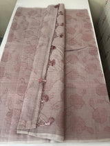 NetKota Applique work saree  MSH198 - DuskyMauve