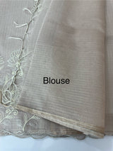 Soft Tissue kota embroidery saree MSK4660 PastelMauve