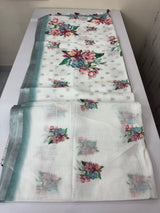 Digital printed semi Linen Saree MLS615- 19