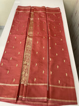 Soft Gachi silk saree with zari weaving MGH76