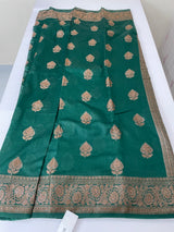 Semi banarasi Georgette saree - MSB8977