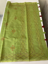 Cotton silk Saree with thread weaving MSJ7879 (5)