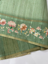 Semi soft Matka silk saree MSS599
