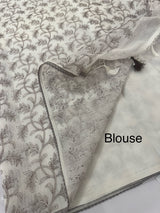 Kota cotton embriodery saree MS1490