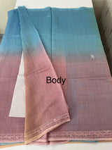 Pure Mul chanderi saree with hand chikankari work - MSM511 (7)